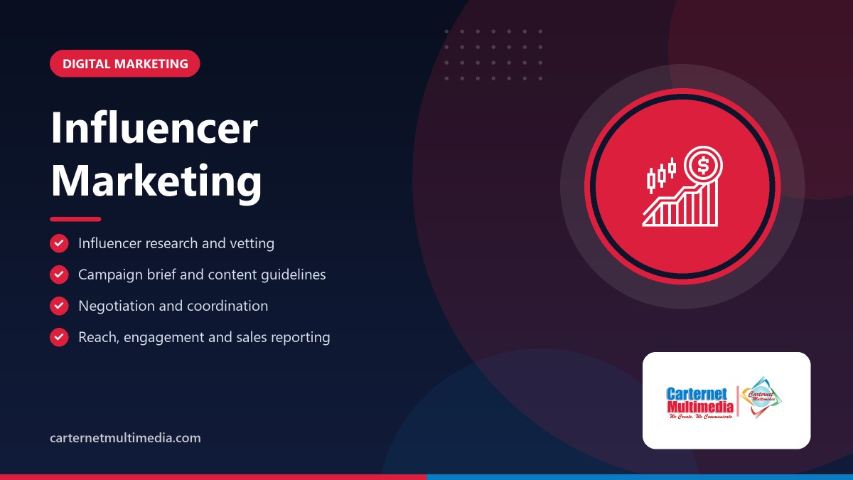Influencer Marketing - Carternet Multimedia