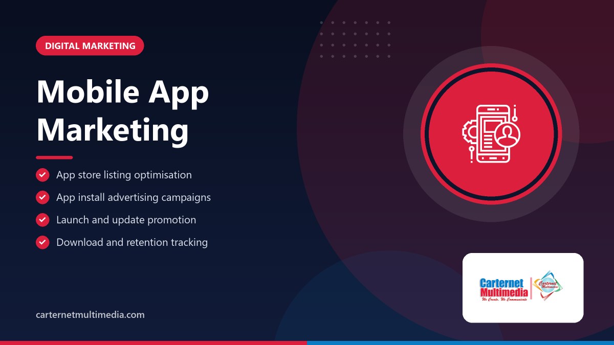 Mobile App Marketing - Carternet Multimedia