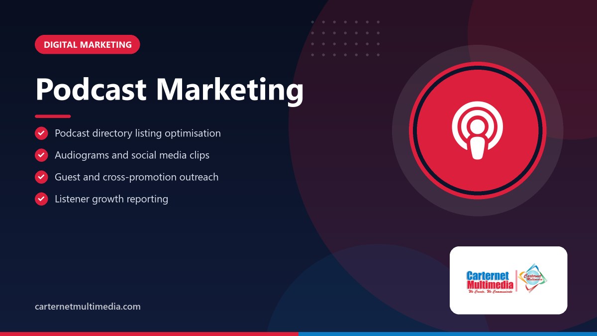 Podcast Marketing - Carternet Multimedia