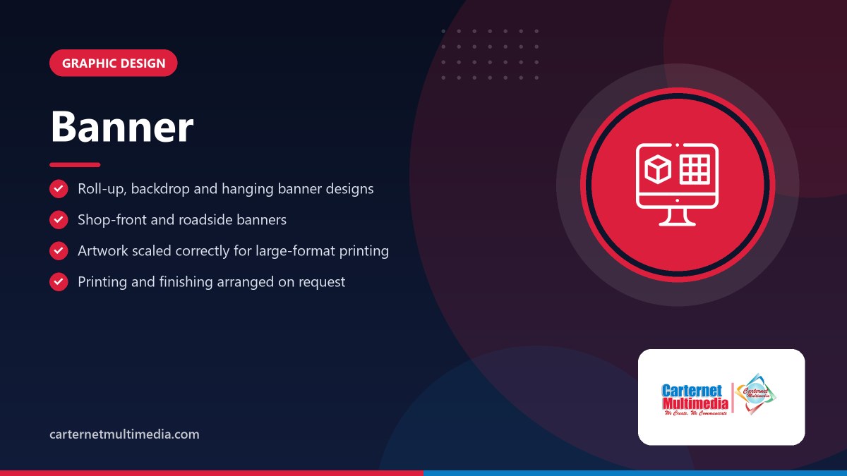 Banner - Carternet Multimedia