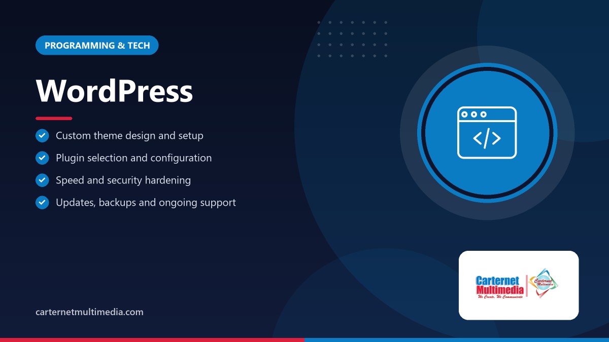 WordPress - Carternet Multimedia