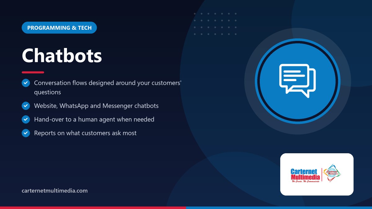 Chatbots - Carternet Multimedia