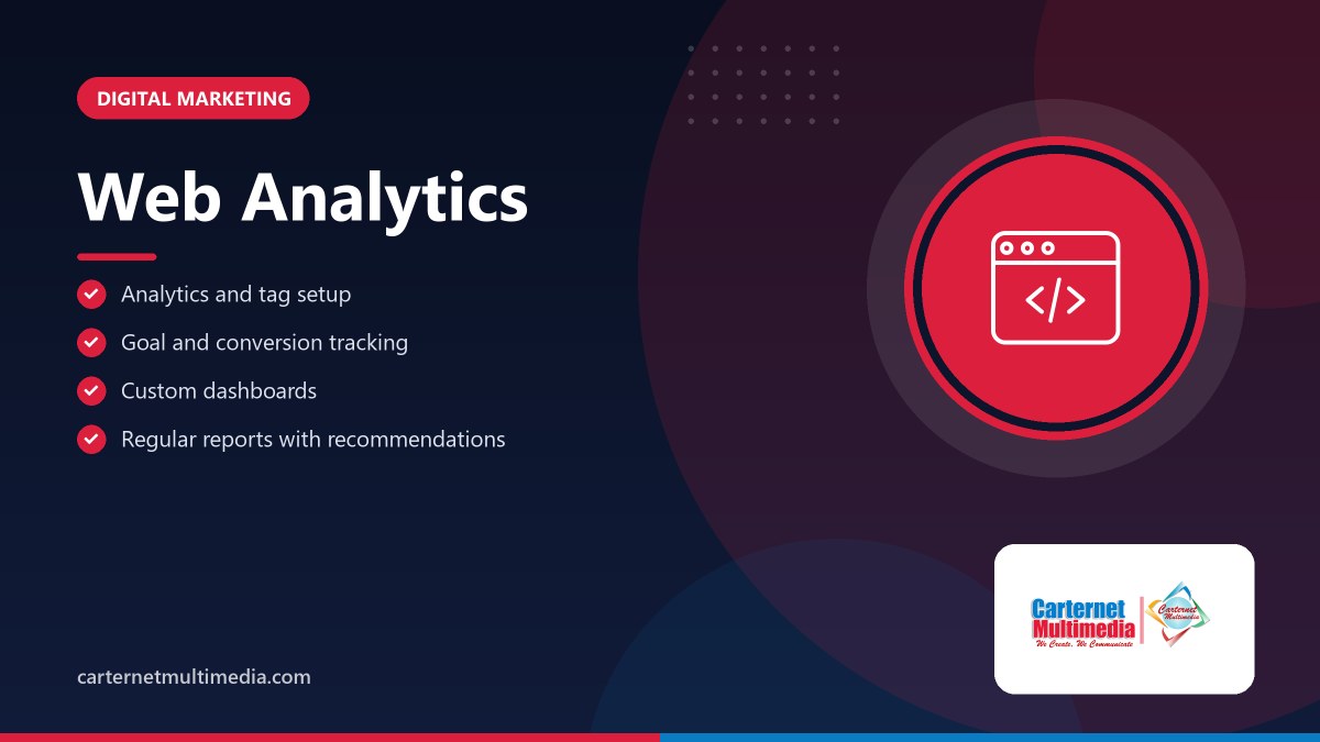Web Analytics - Carternet Multimedia